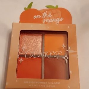 ColourPop On The Mango Pressed Powder Eyeshadow Pallette